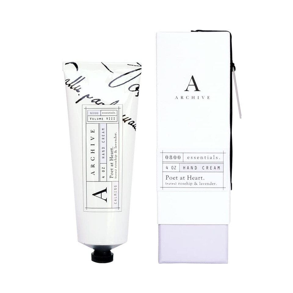 Archive Yet To Be Written Hydrating Hand Cream For Women & Men Natural Ingredients Moisturizing Lotion For Dry Hands 4 Oz