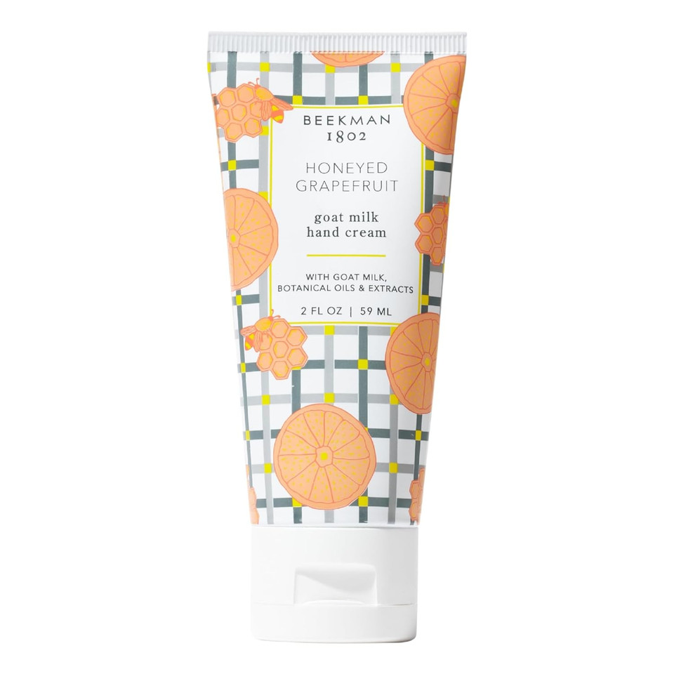 Beekman 1802 Glacial Mint & Eucalyptus Hand Cream - 2 Oz - Scented - Nourishes, Hydrates & Repairs - With Goat Milk, Shea Butter & Glycerin - Non-Greasy - No Irritation - Good For Sensitive Skin