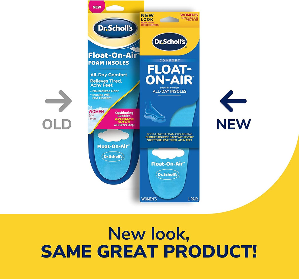 Dr. Scholl'S® Float-On-Air® Comfort Insoles, Women, 1 Pair, Full Length