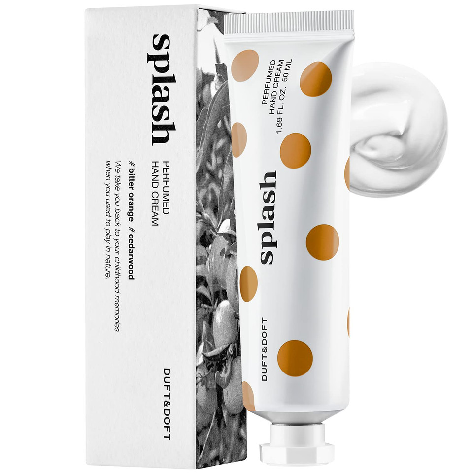 Duft&Doft Hand Cream For Dry Cracked Hands  Sage, Cypress, And Cedarwood Scented Lotion - Moisturize Dry Skin And Repair Damaged Skin  Sage Leaf Perfumed Hand Cream, 1.69Oz