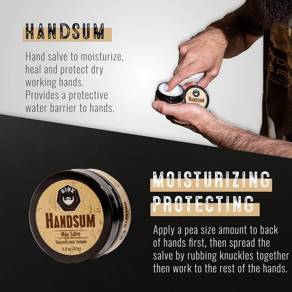 Gibs Grooming Handsum Man Salve, 1.8 Oz