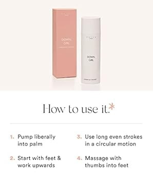 Hatch Down, Girl Cooling Leg + Foot Cream - Maternity Skin Care For Swollen Limbs - Ginger + Mint Cooling Cream For Feet - Gel-Based Soothing Foot Cream - Pregnancy Skin Care - 5Oz