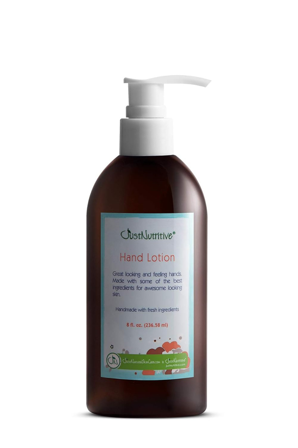 Just Nutritive Hand Lotion | Best Skin Loving Lotion For Your Hands | Restore Your Skin With Natural Ingredients | Natural Care For Your Hands 8 Fl Oz