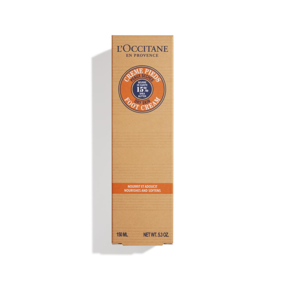 L'Occitane 15% Organic Shea Butter Foot Cream, Moisturizes, Soothes & Softens Feet, Repairs Cracked & Dry Heels, Fast Absorbing, Non-Greasy, Vegan L'Occitane 15% Organic Shea Butter Foot Cream, Moisturizes, Soothes & Softens Feet, Repairs Cracked & Dry Heels, Fast Absorbing, Non-Greasy, Vegan