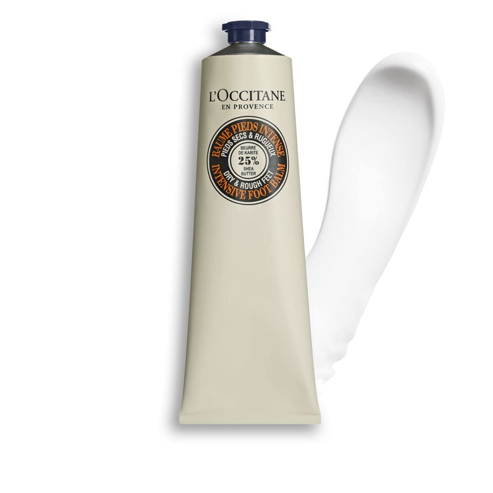 L'Occitane Shea Butter Intensive Foot Balm: 25% Shea Butter, Immediately Soothe Dry Feet, Soften Skin, Moisturize, Nourish, Fast-Absorbing, Non-Greasy, 5.3 Oz L'Occitane Shea Butter Intensive Foot Balm: 25% Shea Butter, Immediately Soothe Dry Feet, Soften Skin, Moisturize, Nourish, Fast-Absorbing, Non-Greasy, 5.3 Oz
