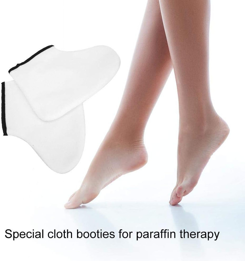 Paraffin Wax Bath Foot Liners, Paraffin Wax Booties Terry Cloth Booties For Feet, Cotton Thick Paraffin Wax Booties For Hot Wax Thermal Treatment Spa Wax Warmer Paraffin Wax Paraffin Wax Bath Foot Liners, Paraffin Wax Booties Terry Cloth Booties For Feet, Cotton Thick Paraffin Wax Booties For Hot Wax Thermal Treatment Spa Wax Warmer Paraffin Wax