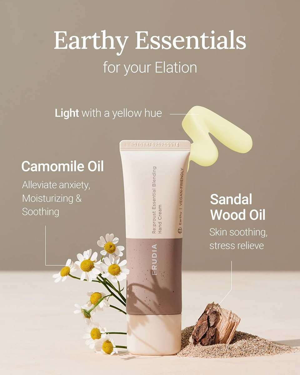 Welcos Frudia Re:Proust Essential Blending Hand Cream Greenery | Korean Skin Care Moisturizer & Beauty Products For Women & Men | Travel Size Body Skin Care Products Hand Cream For Dry Skin 1.76 Fl Oz Welcos Frudia Re:Proust Essential Blending Hand Cream Greenery | Korean Skin Care Moisturizer & Beauty Products For Women & Men | Travel Size Body Skin Care Products Hand Cream For Dry Skin 1.76 Fl Oz