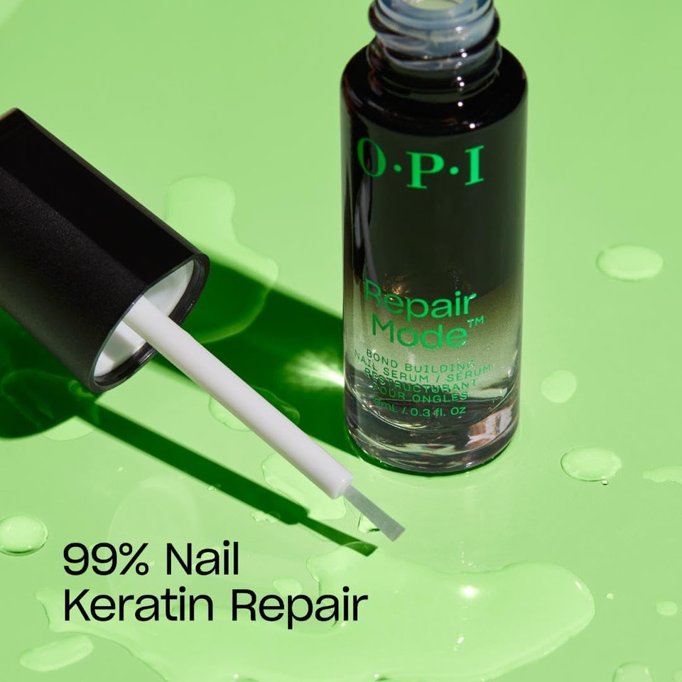 Opi Repair Mode Bond Building Nail Serum | Keratin Protein Nail Strengthening Treatment | For Stronger Nails & Nail Growth