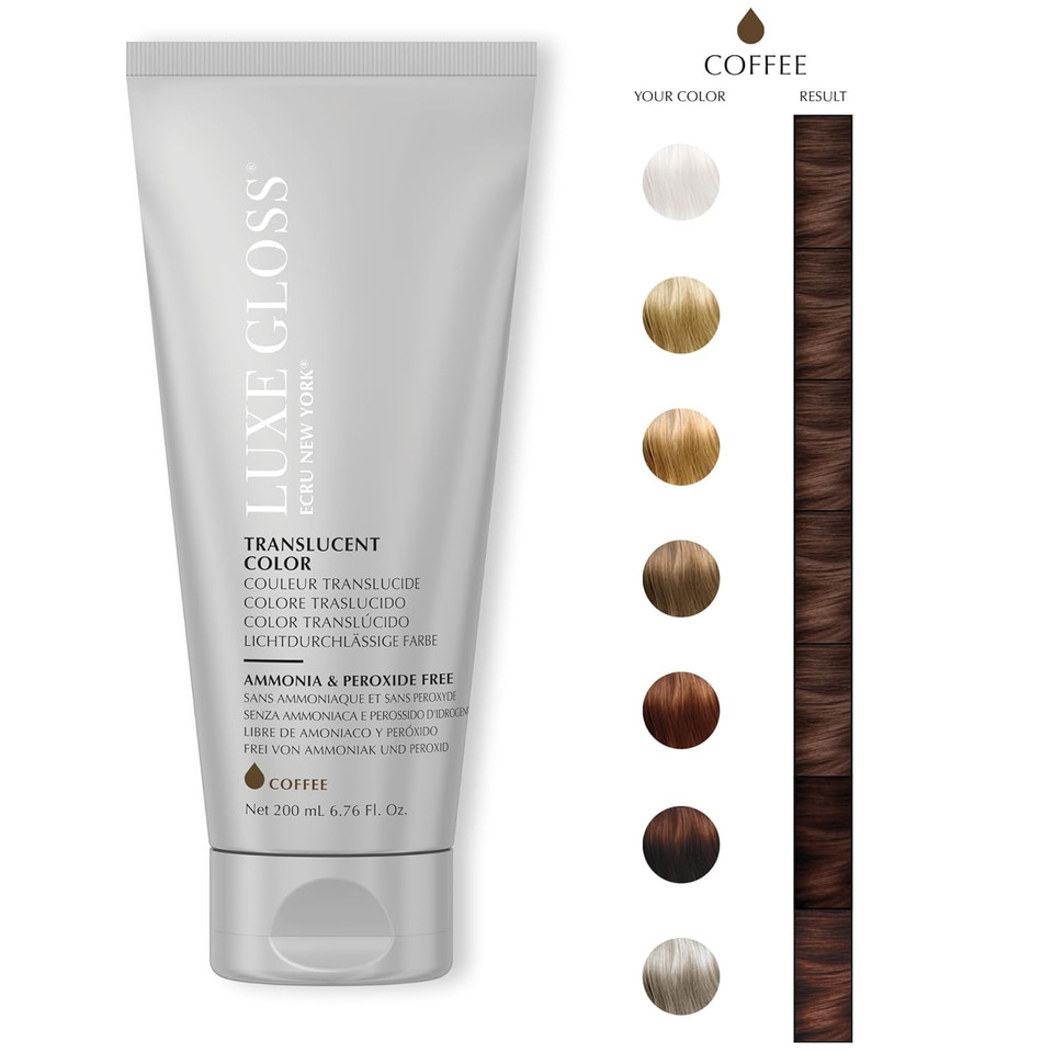 Ecru New York Luxe Gloss Hair Gloss For Enhanced Color And Glass-Like Shine