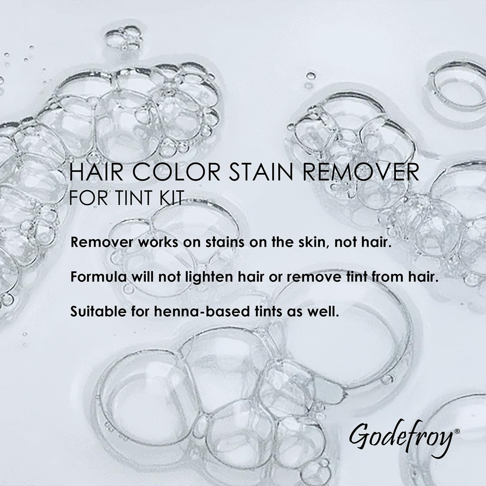 Godefroy Hair Color Stain Remover  Gently Removes Hair Color, Henna, And Tint Residue From Skin | Ideal For Hairline, Brows, Beard & Neck | Aloe-Infused & No Harsh Scrubbing | Salon & At-Home Use
