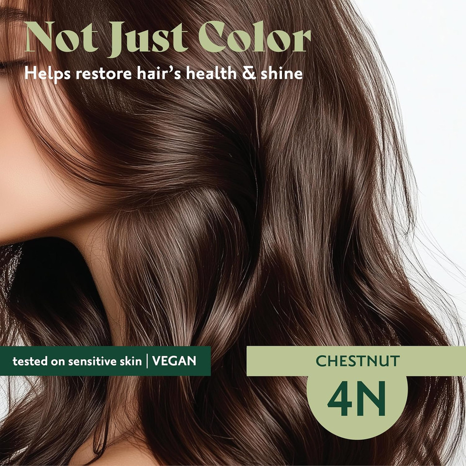 Herbatint Permanent Hair Dye For Women - 4M Mahogany Chestnut - For Up To 100% Gray Coverage Of Resistant Gray Hair - Ammonia-Free, Alcohol-Free & Vegan - Salon Influenced Hair Color 5.75 Fl Oz Herbatint Permanent Hair Dye For Women - 4M Mahogany Chestnut - For Up To 100% Gray Coverage Of Resistant Gray Hair - Ammonia-Free, Alcohol-Free & Vegan - Salon Influenced Hair Color 5.75 Fl Oz