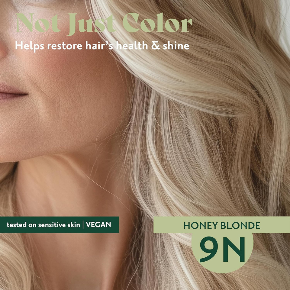 Herbatint Permanent Haircolor Gel, 10C Swedish Blonde, Alcohol Free, Vegan, 100% Grey Coverage - 4.56 Oz