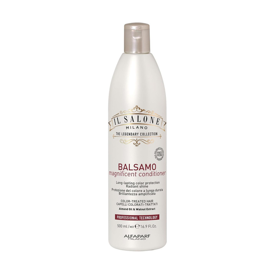 Il Salone Milano Professional Magnificent Hair Conditioner - Color Safe Conditioner To Brighten + Enhance Highlights - Protects And Prolongs Color - Salon-Quality Hair Care (16.9 Oz / 500 Ml)