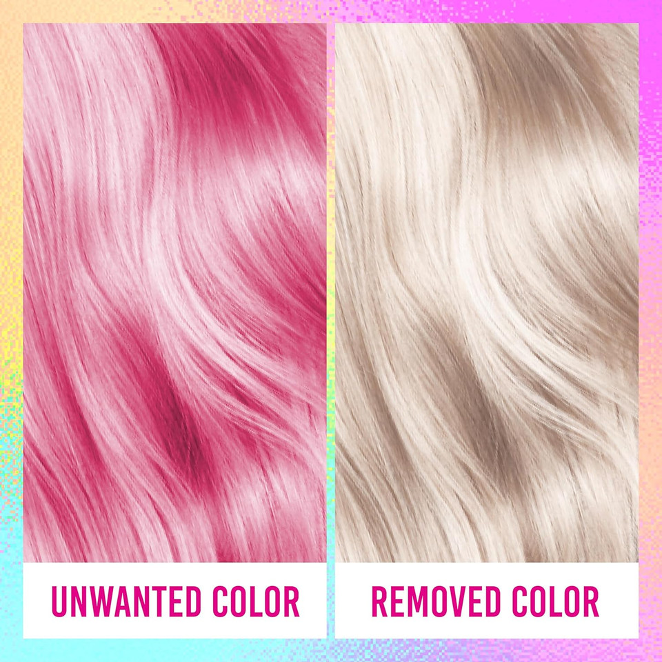 Punky Colour Off Hair Dye Remover Kit, Safely Removes Temporary, Semi-Permanent, Demi-Permanent, And Permanent Hair Colors, Easy And Gentle Hair Color Removal Solution