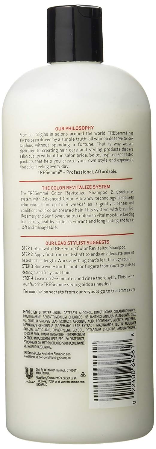 Tresemme Color Revitalize Conditioner, 32 Ounce