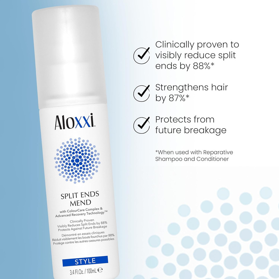 Aloxxi Hair Thickening Serum - Adds Volume & Strength - Designed For Movement & Control - Anti-Humidity Voluminous Hair Cream - Safe For Color Treated Hair, 3.4 Oz