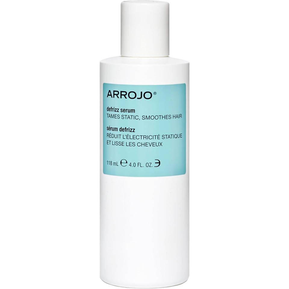 Arrojo Frizz Control Serum, 4Oz  Sulfate & Paraben-Free Hair Serum For Frizzy And Damaged Hair For Men & Women  Lavender-Pear Scented