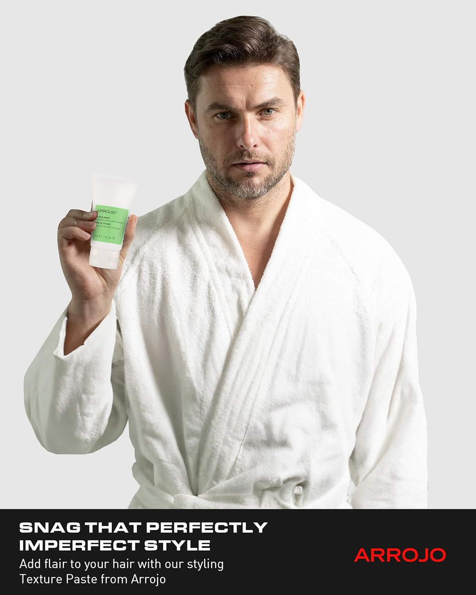 Arrojo Matte Texture Paste  Lavender Pear Scented Hair Styling Paste With Vitamin B5 & Carnauba Wax  Sulfate & Paraben Free