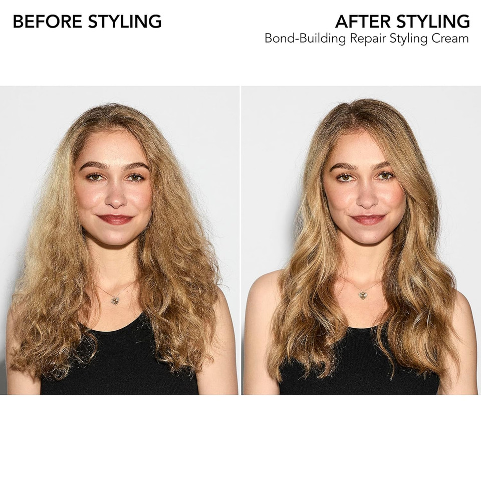 Bumble And Bumble. Bond-Building Hair Repair Styling Cream | Anti Frizz | For Damaged Hair, Split Ends + Strengthening | Straight To Coily