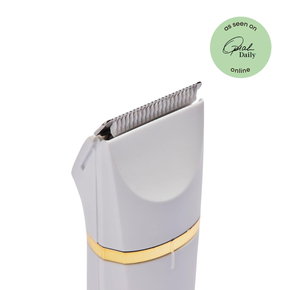 Bushbalm Electric Body Grooming Trimmer For Men, Waterproof, Cordless, Precision Shaver For Chest, Back, And Body Hair  Francesco Trimmer - Black