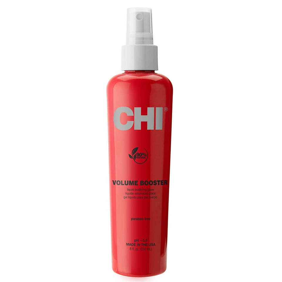 Chi Volume Booster Glaze 8 Fl Oz 44 Iron Guard Spray 8 Fl Oz Hair Styling Bundle
