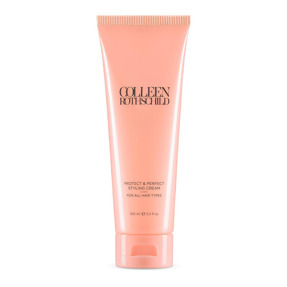 Colleen Rothschild Protect & Perfect Styling Cream | Leave-In Treatment For Shine, Body & Movement | With Argan & Moringa Oil (3.3 Fl Oz)