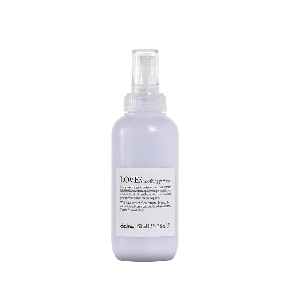 Davines Love Smoothing Perfector, Thermal Serum For Coarse Or Frizzy Hair, Tame And Nourish, 5.07 Fl. Oz