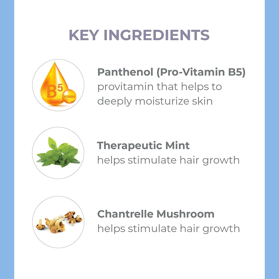 Derma E Biotin Thickening Spray  Volumizing Protein-Enriched Texturizer For Fine Hair With Panthenol, Therapeutic Mint And Chanterelle Mushroom, 3.3 Fl Oz