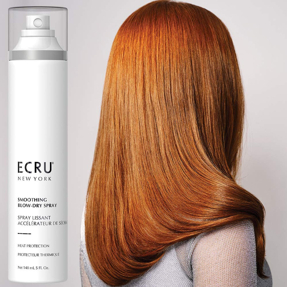 Ecru New York Smoothing Blow Dry Spray, Non-Aerosol