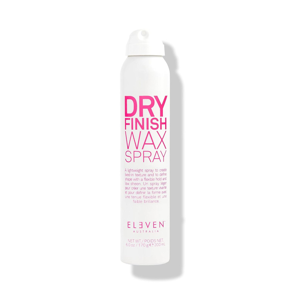 Eleven Australia Dry Finish Wax Spray - Lightweight, Non-Greasy Spray For Texture, Definition & Hold - Adds Volume & Matte Finish - 6 Oz