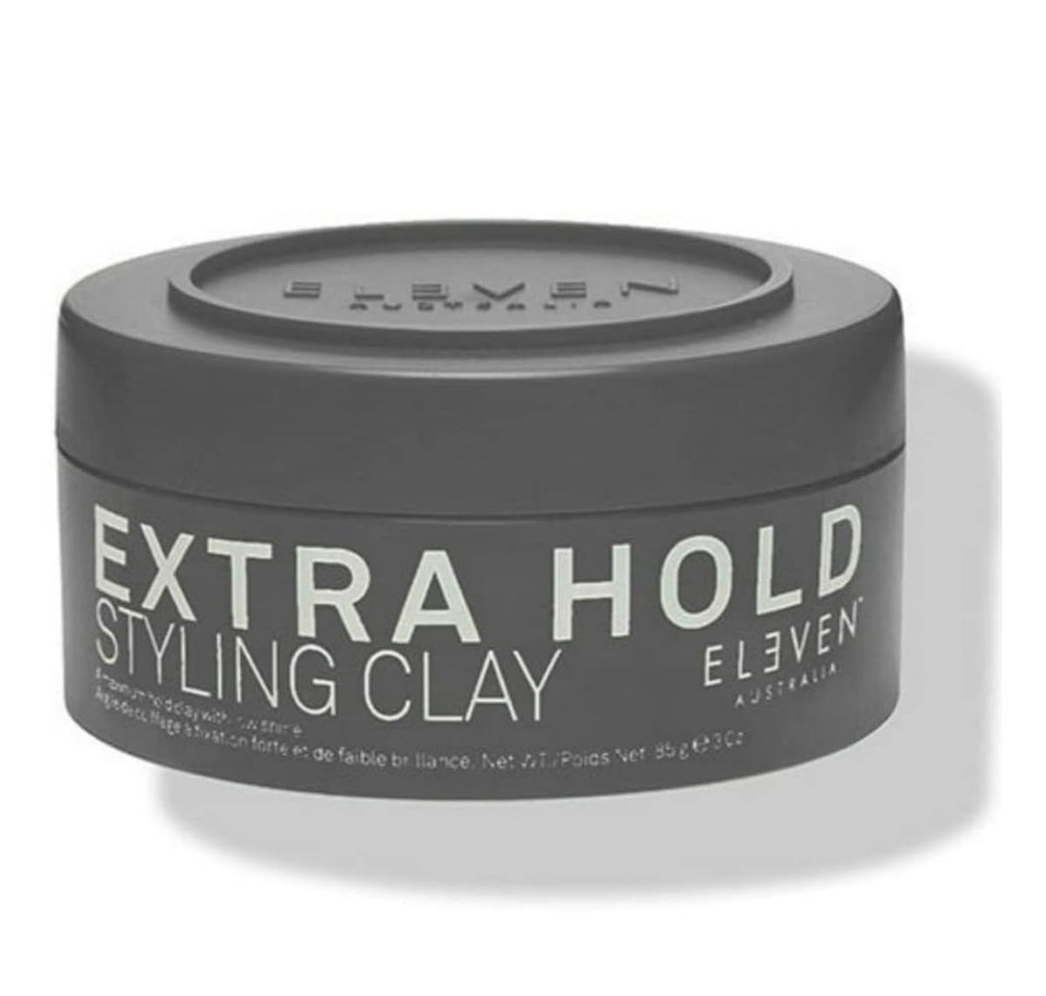 Eleven Australia Extra Hold Styling Clay - Maximum Hold, Matte Finish, Long-Lasting Definition, Ideal For Short To Medium Hair - 3 Oz