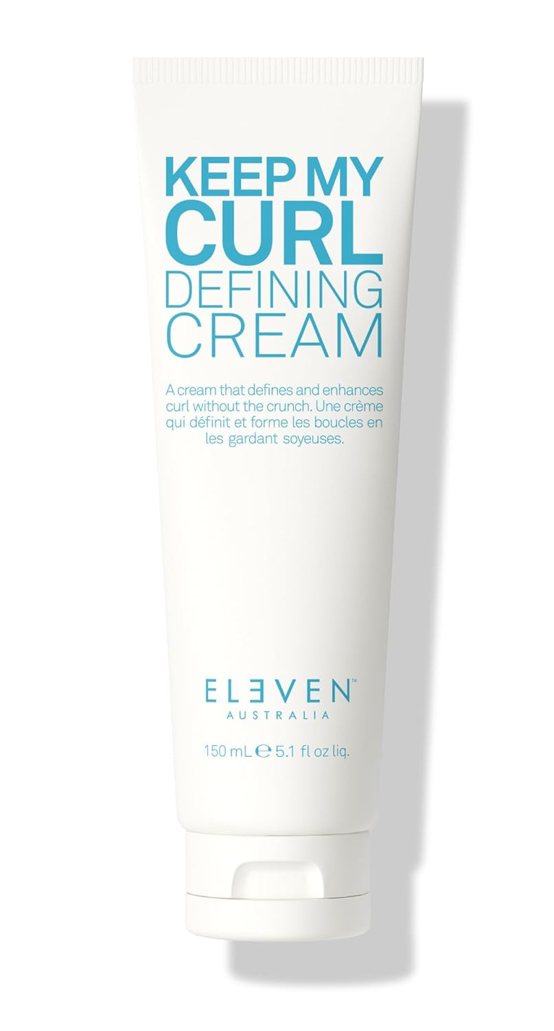 Eleven Australia Keep My Curl Defining Treatment - Lightweight Curl Cream For Enhancing Natural Curls, Reduces Frizz, Adds Bounce & Shine, Hydrating Formula, Sulfate-Free & Paraben-Free