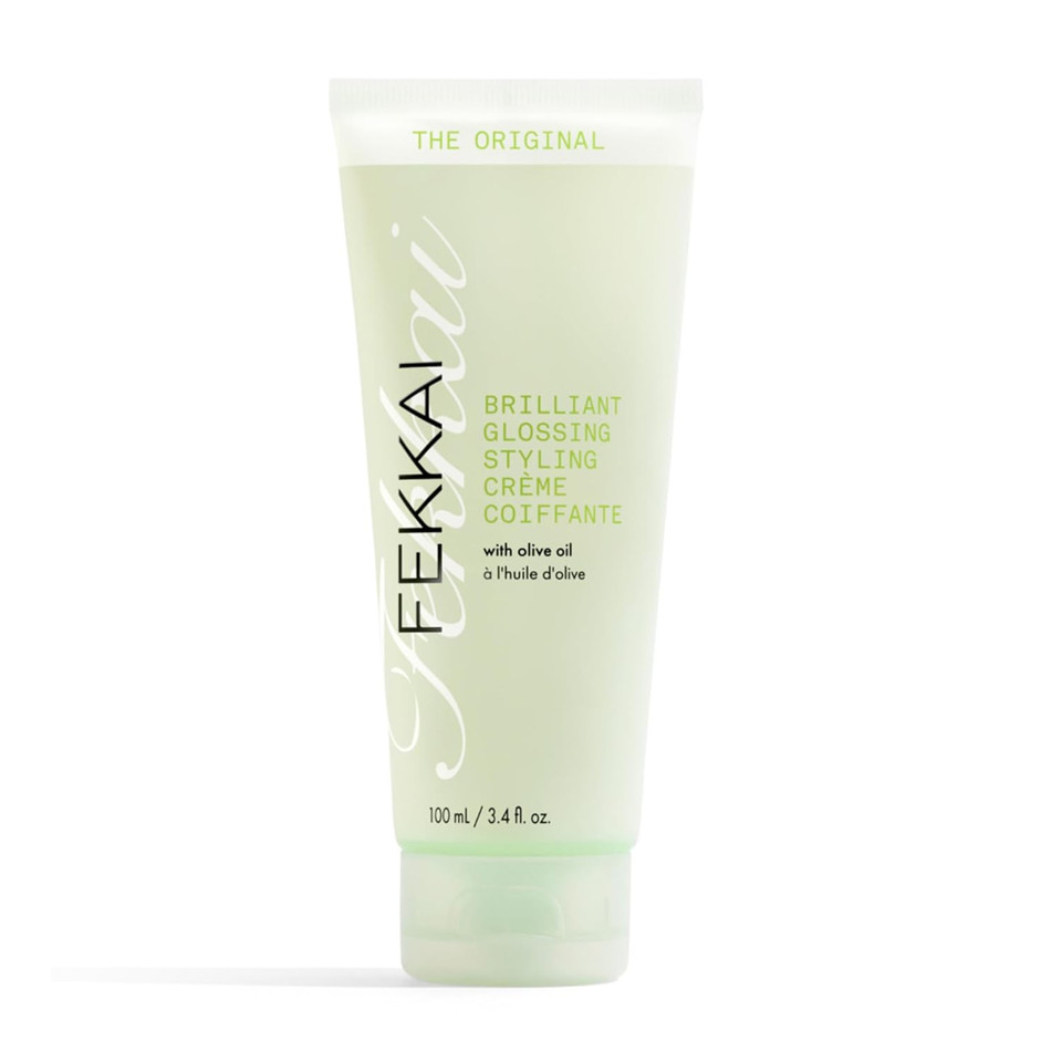 Fekkai The Original Brilliant Glossing Styling Creme - 3.4 Oz - Boosts Shine, Smoothes Frizz & Defines Curls With Olive Oil - Free Of Sulfates, Parabens, Phthalates - Vegan, Cruelty-Free