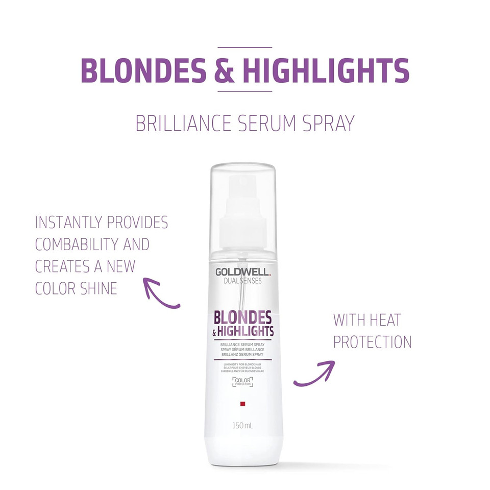 Goldwell Dualsenses Blondes & Highlights Brilliance Serum Spray 150Ml
