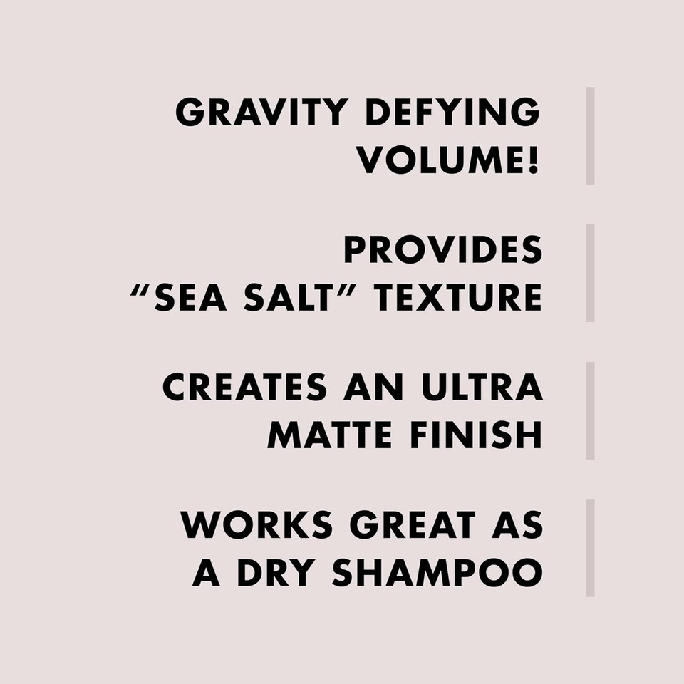 Hanz De Fuko Quicksand  Premium MenS Hair Styling Wax & Dry Shampoo For A High Hold, Ultra Matte Finish  Ideal Texture Product For Thin, Thick And All Hair Types  2 Oz, Travel Size