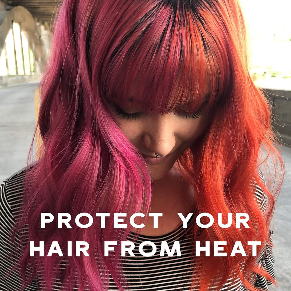 Keracolor Blowout Smoothing Cream For Hair, Color Preserving, Heat Protectant Styling Treatment, 6 Fl Oz