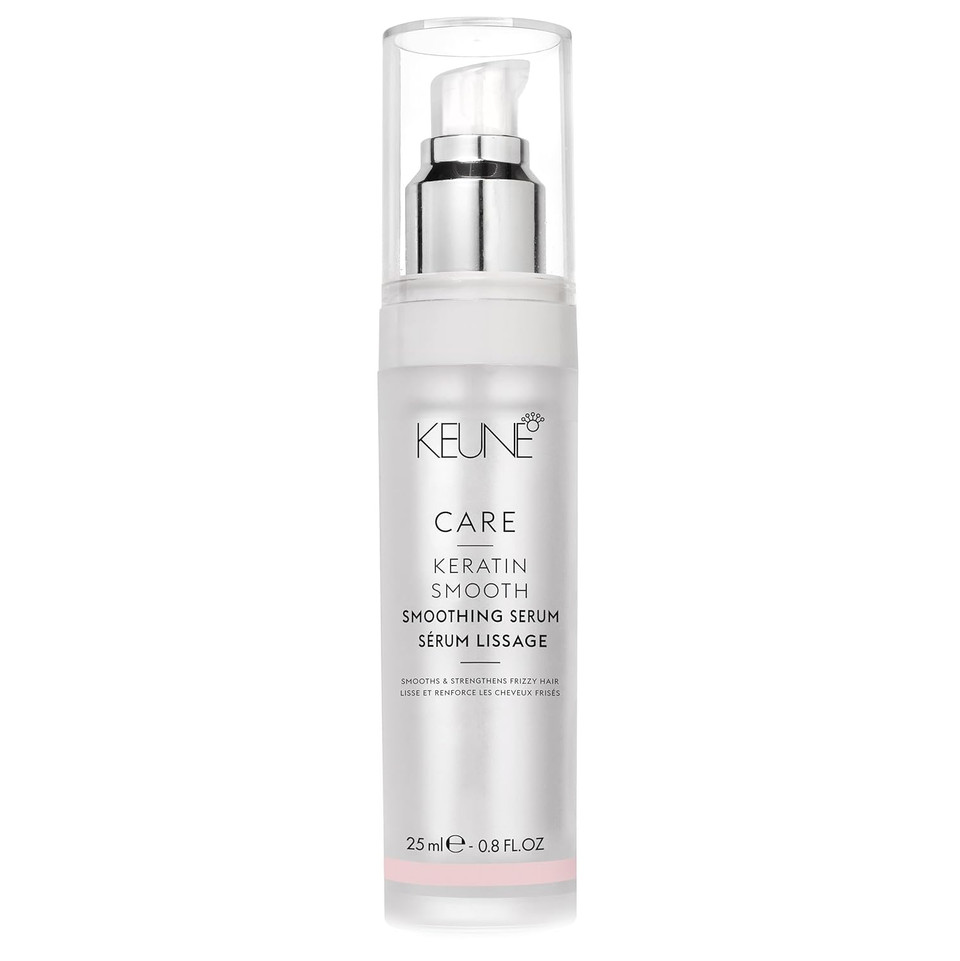 Keune Care Keratin Smooth Serum, Nourishing & Frizz-Control Treatment For Smoother Hair, 0.8 Fl Oz