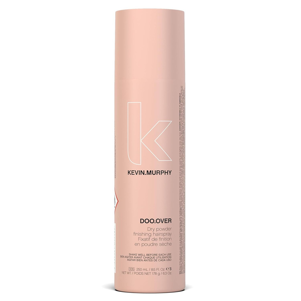 Kevin.Murphy Doo.Over - Dry Powder Finishing Hair Spray - For All Hair Types & Lengths - Removes Oils & Product Residue - With Tapioca - Unscented - 250 Ml / 8.5 Fl Oz