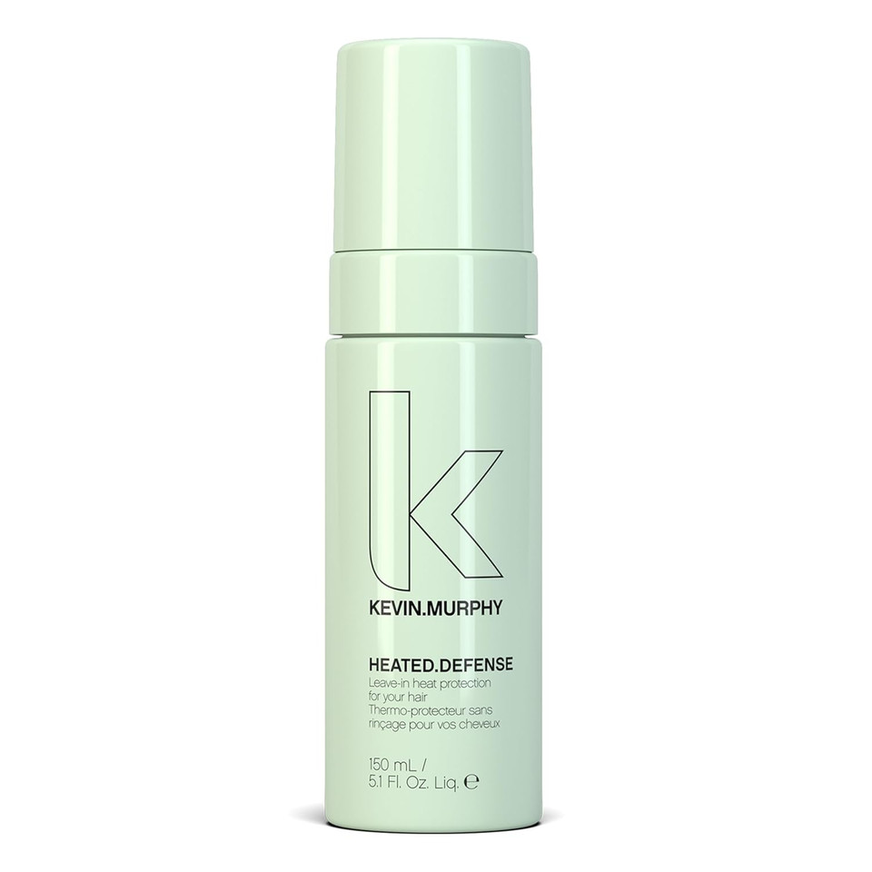 Kevin.Murphy Heated.Defense - Heat Protection Spray For Hair - For All Hair Types - Leave-In Foam - Extreme Heat Protection - Cruelty Free Foam - 150 Ml / 5.1 Fl Oz Kevin.Murphy Heated.Defense - Heat Protection Spray For Hair - For All Hair Types - Leave-In Foam - Extreme Heat Protection - Cruelty Free Foam - 150 Ml / 5.1 Fl Oz