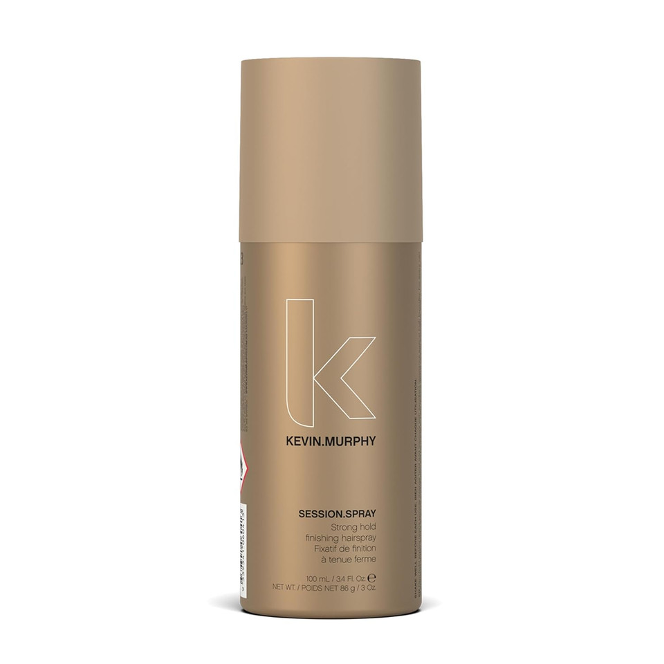 Kevin.Murphy Session.Spray - Strong Hold Finishing Hair Spray - For All Hair Types - Long Lasting Hold - Humidity Resistant Hair Care - 100 Ml / 3.4 Fl Oz Kevin.Murphy Session.Spray - Strong Hold Finishing Hair Spray - For All Hair Types - Long Lasting Hold - Humidity Resistant Hair Care - 100 Ml / 3.4 Fl Oz