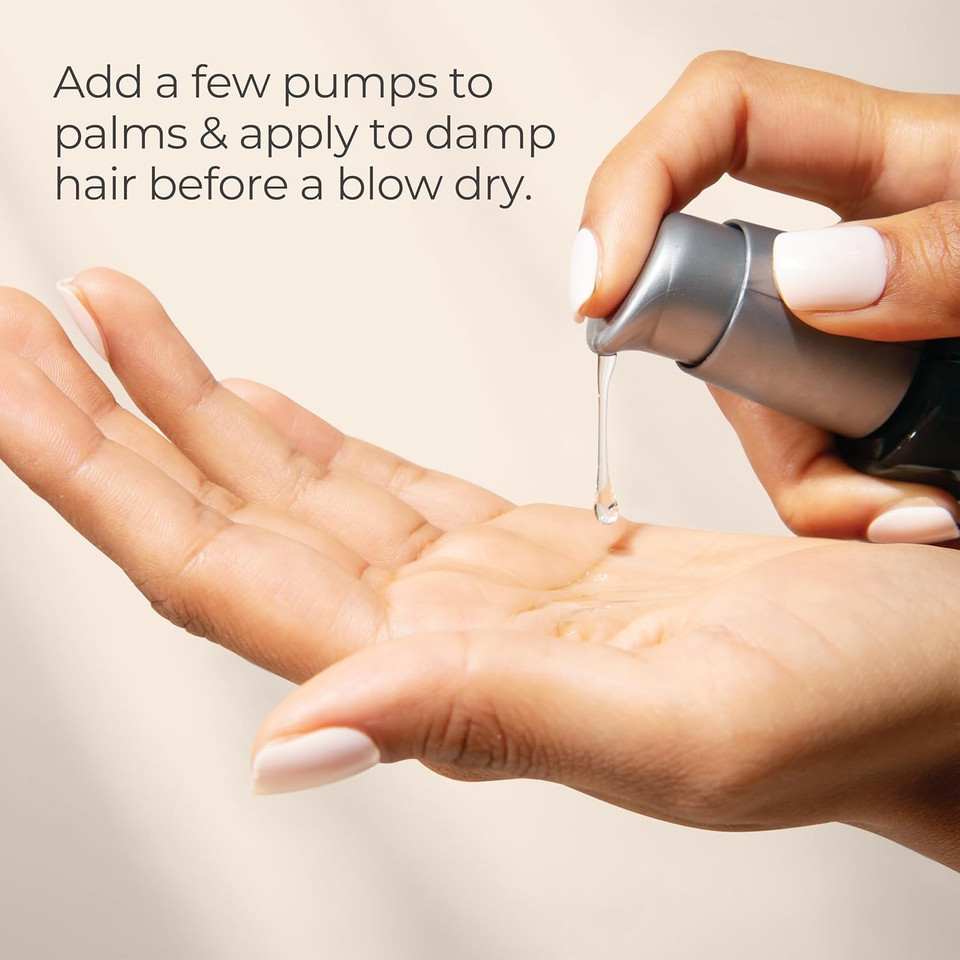 L&#x27;Anza Healing Strength Neem Plant Silk Hair Serum, Neem Oil Anti Frizz Damaged Hair Treatment, Nourishes, Strengthens, Boosts Shine, Repairs And Prevents Breakage From Split Ends (1 Fl Oz)