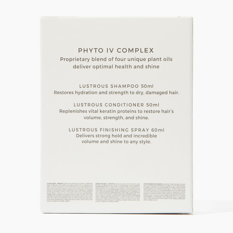 L'Anza Keratin Healing Oil Mini Trio Hair Kit, Lustrous Keratin Shampoo, Conditioner & Finishing Hairspray In A Gift Box, Luxury Hair Care Kit For Dry, Damaged Hair (1.7/1.7/2 Fl Oz)