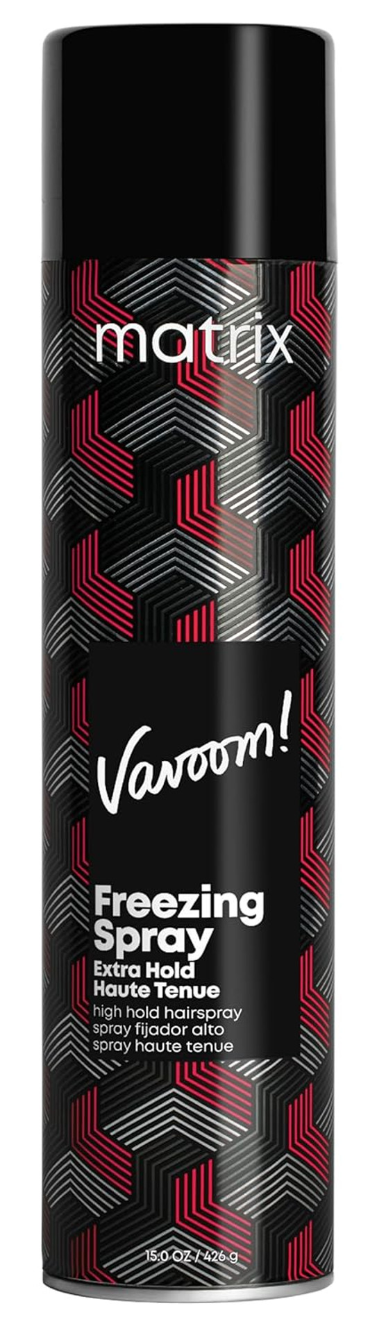 Matrix Vavoom Extra Hold Freezing Styling Spray For All Hair Types- Volumizing & Texturizing Hairspray With Extra Firm Hold, Prevents Frizz & Protects Against Humidity