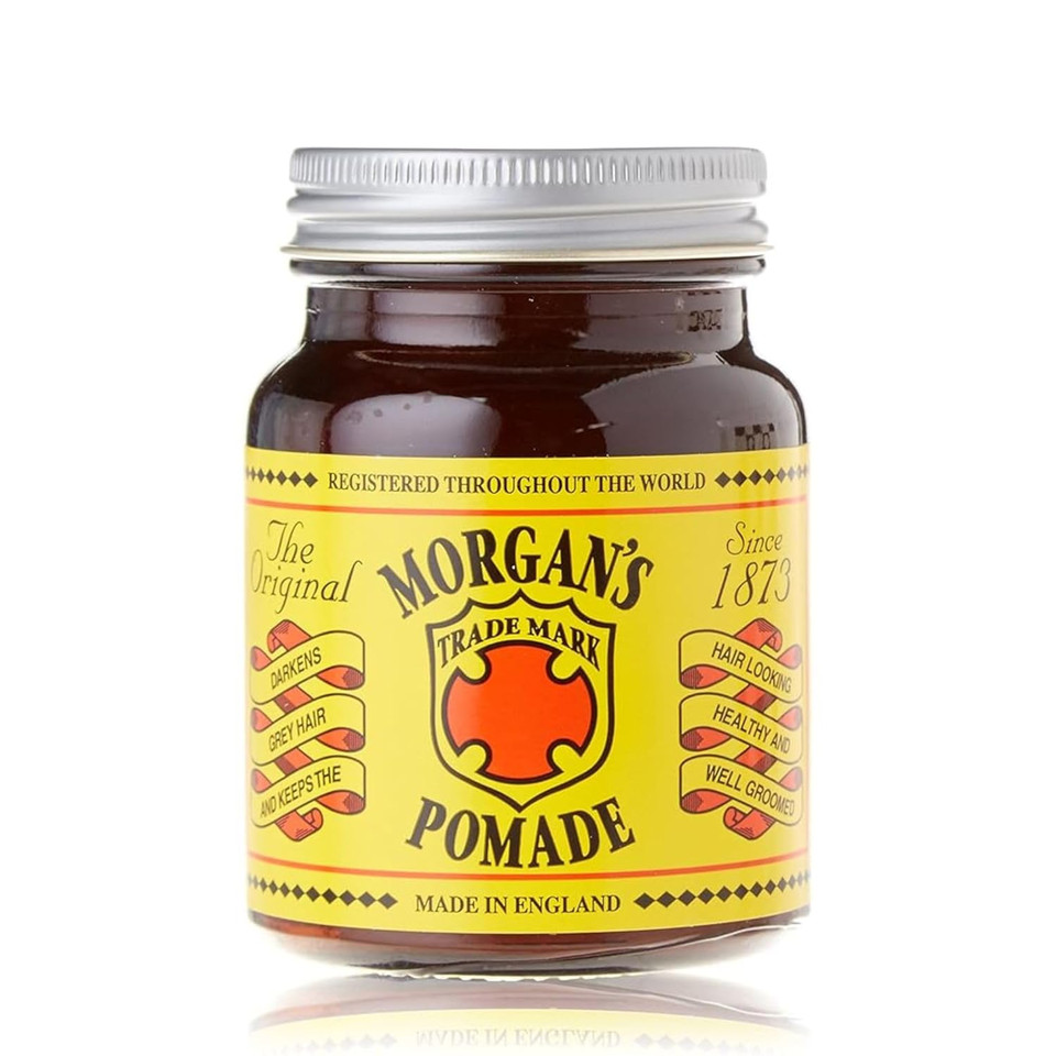 Morgan'S Pomade Hair Darkening Pomade, Gradually Darkens Grey Hair, Styles And Adds Shine To Dry Hair, Helps Control Fizz With Vitamin E 3.53 Oz