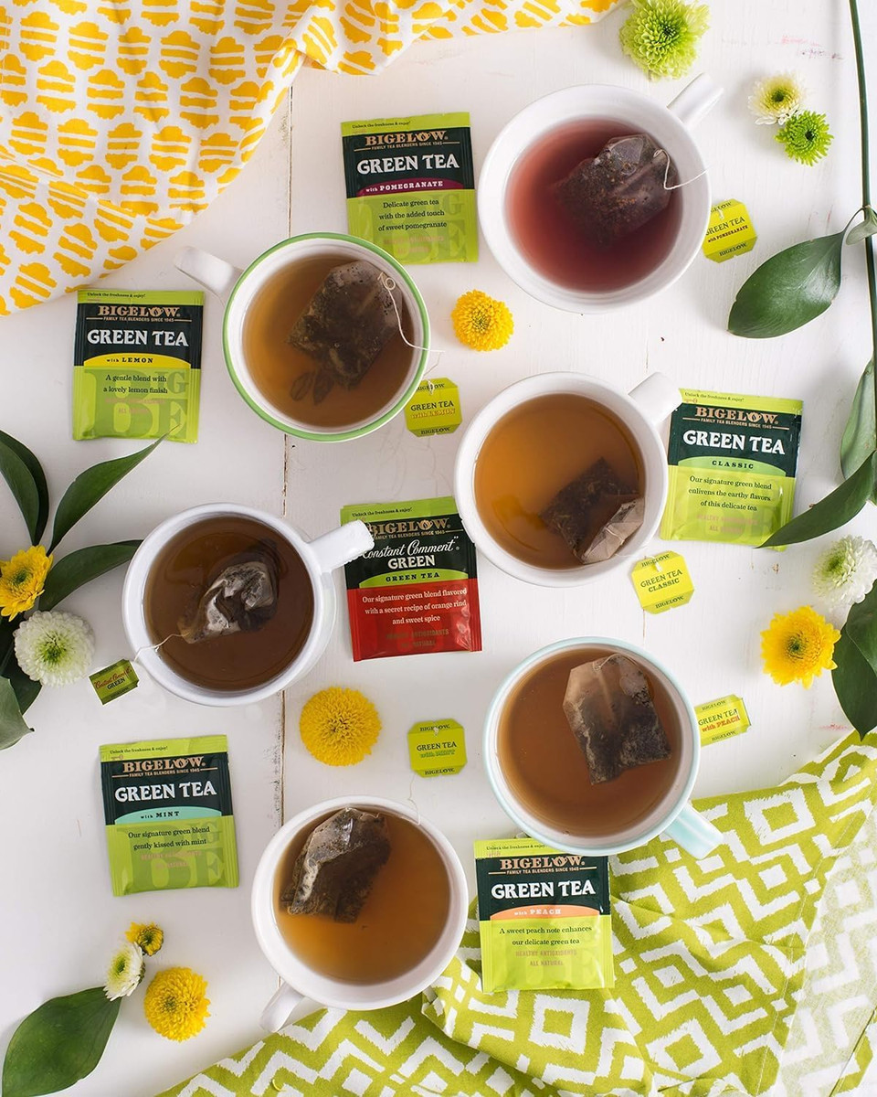 Bigelow Tea Green Tea With Mint, 20 Ct