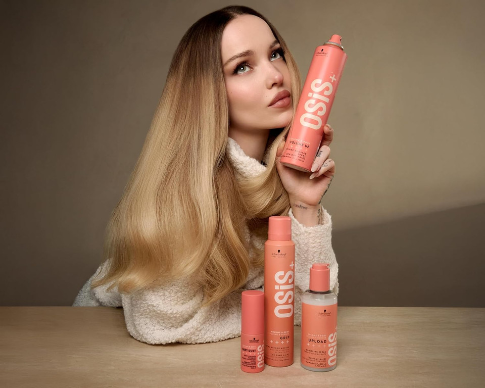 Osis+ Upload Volume Cream - Lightweight Volumizing Treatment With Heat Protection