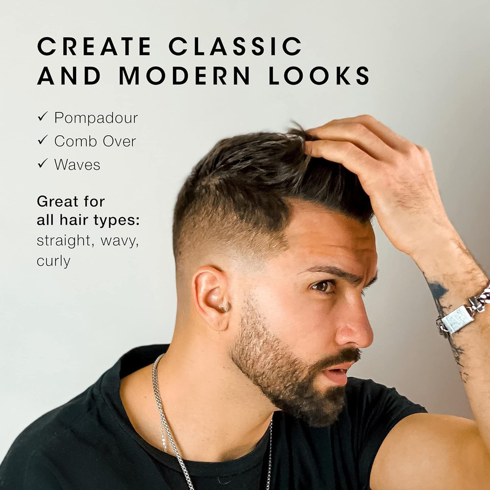 Pacinos Pomade - Flexible Hold, Frizz Control - High Shine Pomade For All Hair Types Pacinos Pomade - Flexible Hold, Frizz Control - High Shine Pomade For All Hair Types