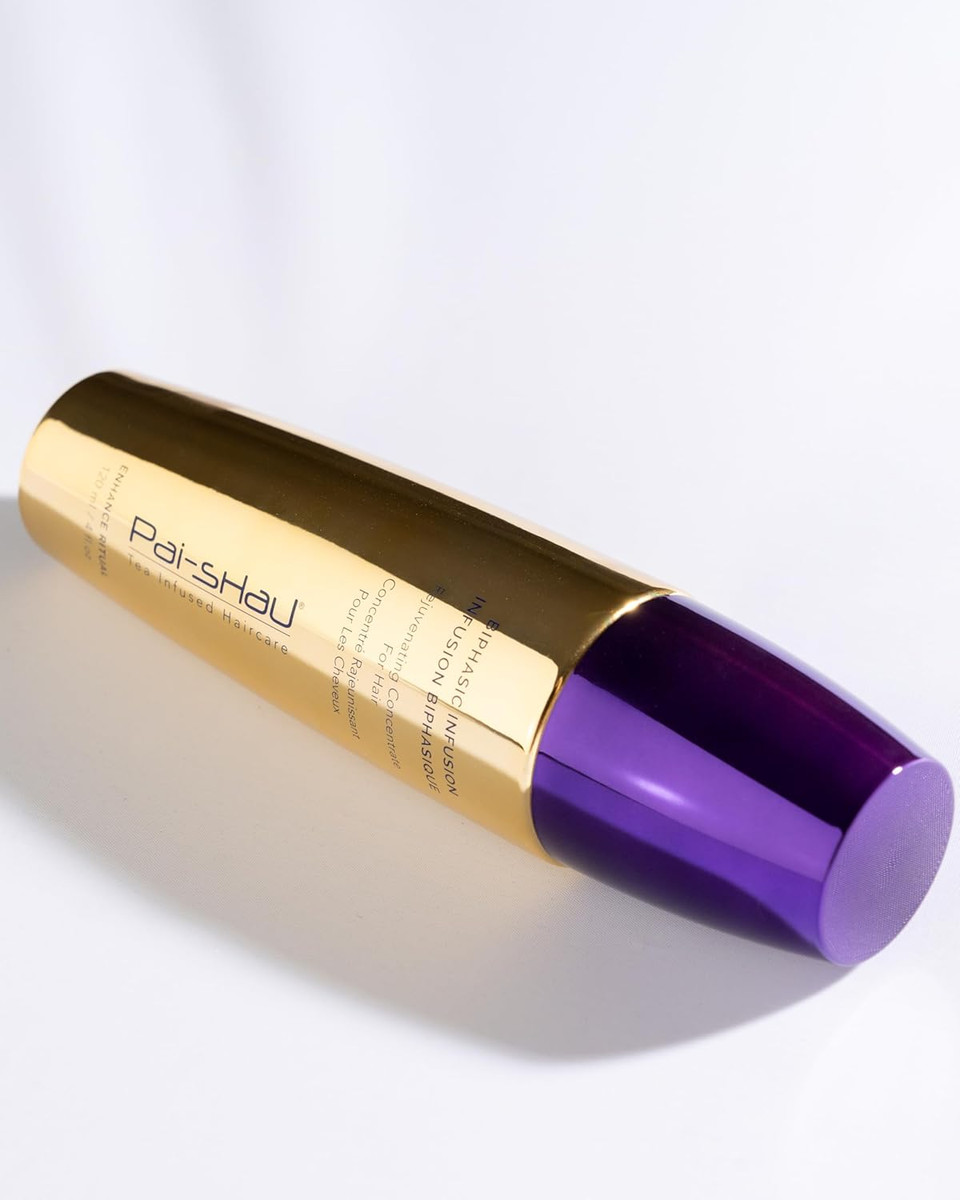 Pai-Shau Biphasic Infusion - Oil-Free Hair Rejuvenating Serum - Provides Shine, Thermal, And Environmental Protection - 4 Fl Oz
