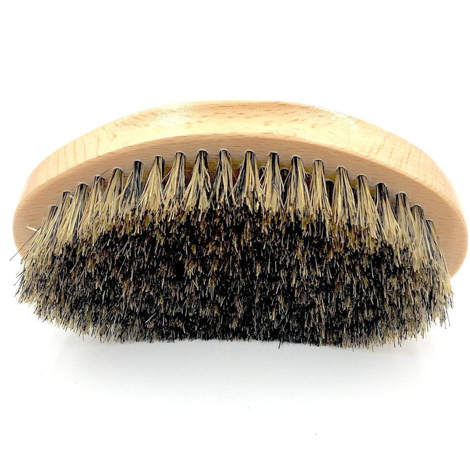 Parker Natural Boar Bristle Military Style Hair And Beard Brush With Genuine Beechwood Handle, Perfect For Styling And Grooming Of Hair And Beards Parker Natural Boar Bristle Military Style Hair And Beard Brush With Genuine Beechwood Handle, Perfect For Styling And Grooming Of Hair And Beards