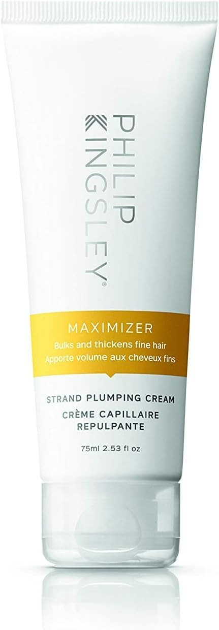 Philip Kingsley | Maximizer Strand Plumping Cream | Volume For Hair Smoothing | Volumizing For Fine, Flat, Limp, Flyaway Hair | Volumizer, Adds Body And Shine | 0.67Oz